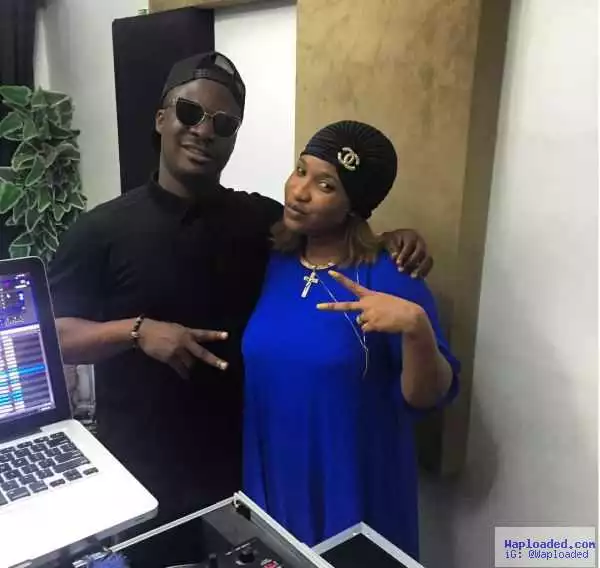 Tonto Dikeh And Jaywon Working On A New Song ? - See Photo